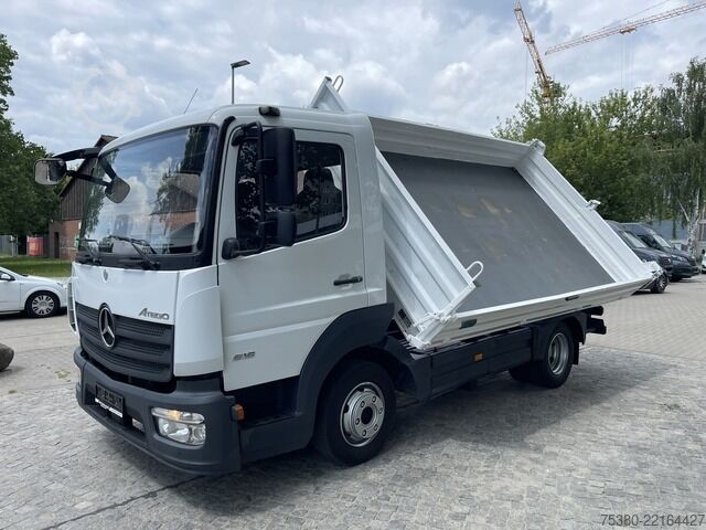 Three-way tipper van mercedes-benz Atego 816 Dreiseitenkipper Euro-6 *Klima*AHK*