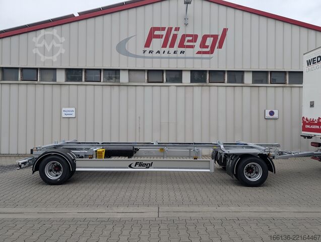 Trailer Swap Chassis Fliegl 2-Achs Wechselanhänger ZWP 180 Jumbo-ZL