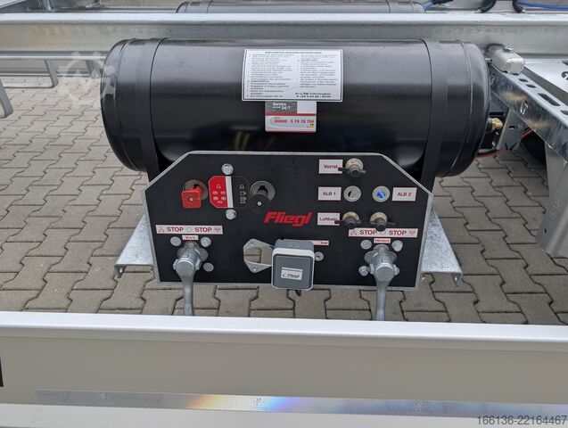 Trailer Swap Chassis Fliegl 2-Achs Wechselanhänger ZWP 180 Jumbo-ZL
