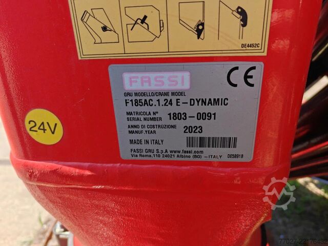 Kranarm Fassi Remote control F185AC.1.24 E - DYNAMIC