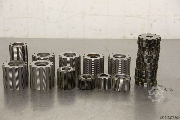 Modulfräser Wälzfräser 23 Stück Fette JAL Aufnahme 16/22/27 mm