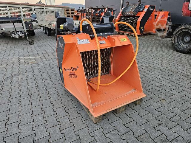 Schaufelseparatoren Wolf Technik für Baumaschinen Terra-Star TSE.083.S154