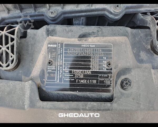 Minibus IVECO 35C14H BOX