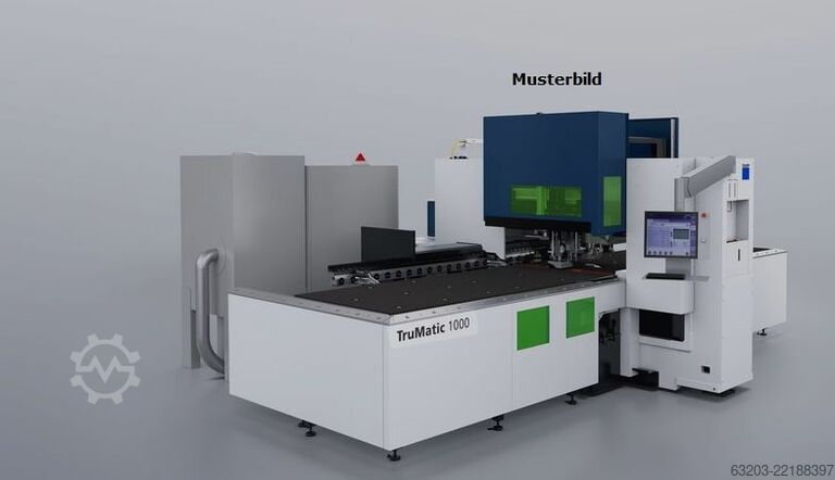 Laser punching machine Trumpf TruMatic 1000 Fiber K07 Y1600