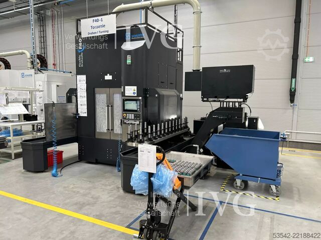 Vertical turning lathe Schuster F40