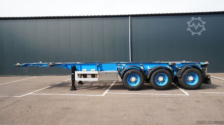 Container transportation Van Hool 3 Axle container chassis 20/30ft
