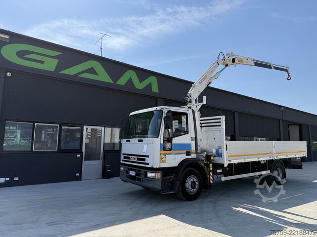 Autokran Iveco Eurocargo 150E18 Pritsche+Kran Amco Veba