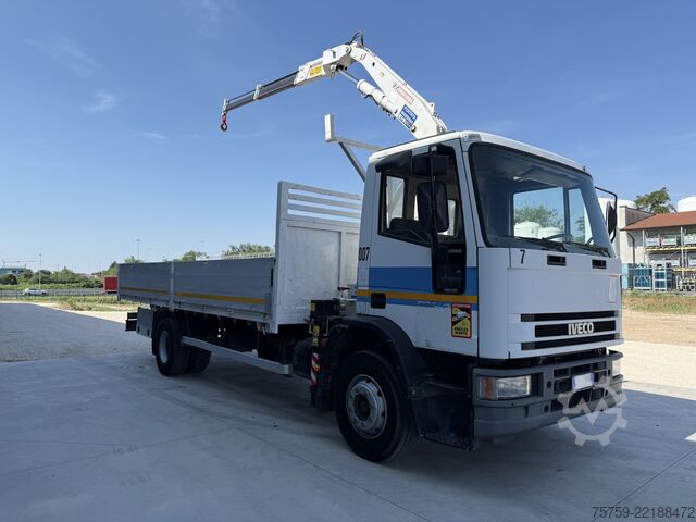 Autokran Iveco Eurocargo 150E18 Pritsche+Kran Amco Veba