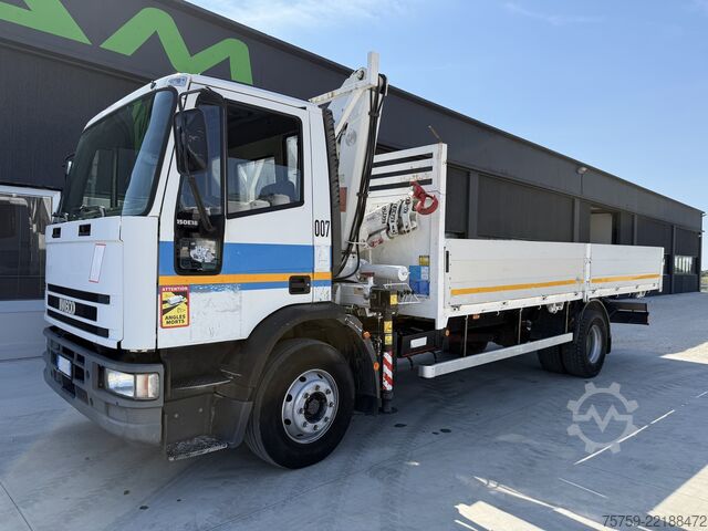 Autokran Iveco Eurocargo 150E18 Pritsche+Kran Amco Veba