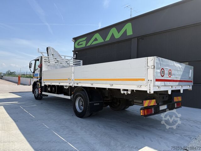 Autokran Iveco Eurocargo 150E18 Pritsche+Kran Amco Veba