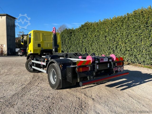 Roll-off tipper truck IVECO IVECO EUROCARGO 180EL28 SCARRABILE