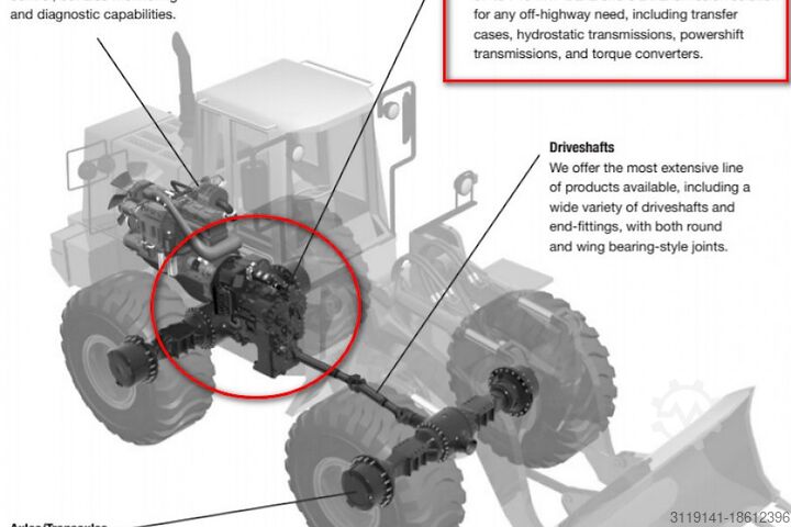 Übertragung Clark-Hurth Spicer 13.5 HR 28369-1