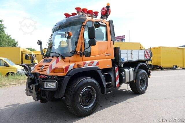 Dreiseitenkipper LKW unimog 405/12 U 400 KLIMA AHK Variopilot