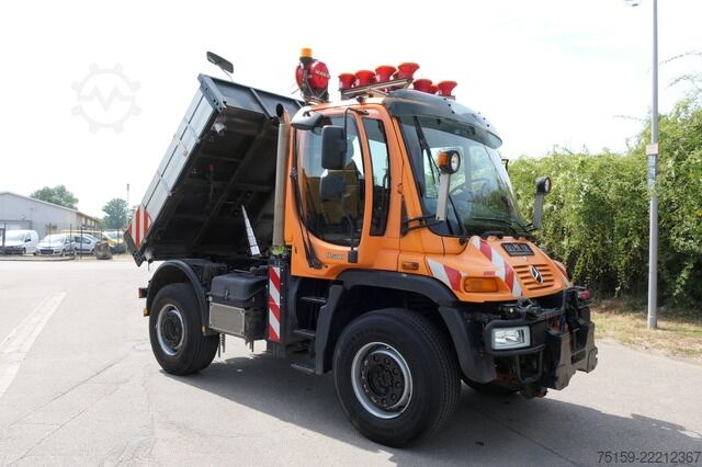 Dreiseitenkipper LKW unimog 405/12 U 400 KLIMA AHK Variopilot