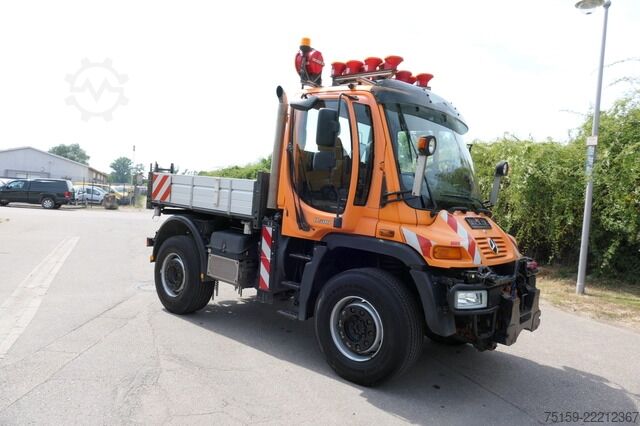 Dreiseitenkipper LKW unimog 405/12 U 400 KLIMA AHK Variopilot