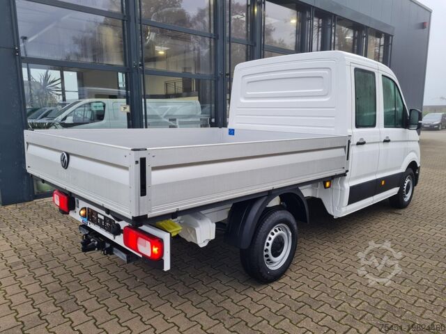 Pick-up van VW Crafter 35 Doka TDI Pritsche L3 AHK Klima