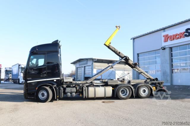 Abrollkipper  Actros 2553LL LENKACHSE Abrollkipper mit Haken