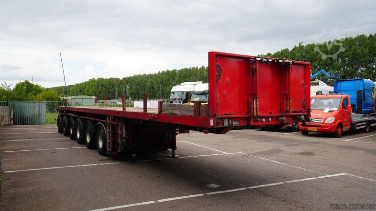 Nooteboom 6 axle counterweight flatbed trailer Nooteboom 6 AXLE COUNTERWEIGHT FLATBED TRAILER