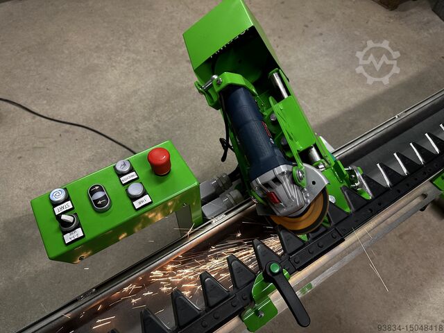 Semiautomatic Sharpener for mower blades Auluma Autax Max Pro