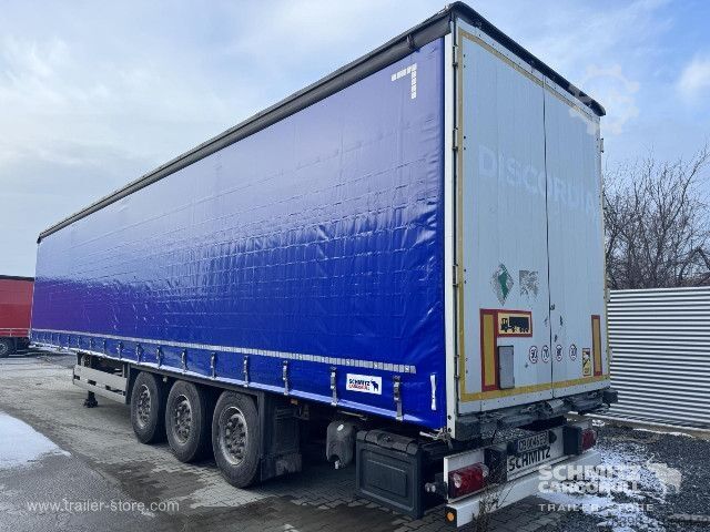 Auflieger mit Pritsche & Plane Schmitz Cargobull Curtainsider Standard