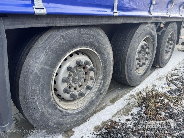Auflieger mit Pritsche & Plane Schmitz Cargobull Curtainsider Standard