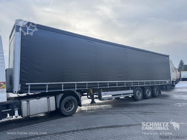 Auflieger mit Pritsche & Plane Schmitz Cargobull Curtainsider Standard