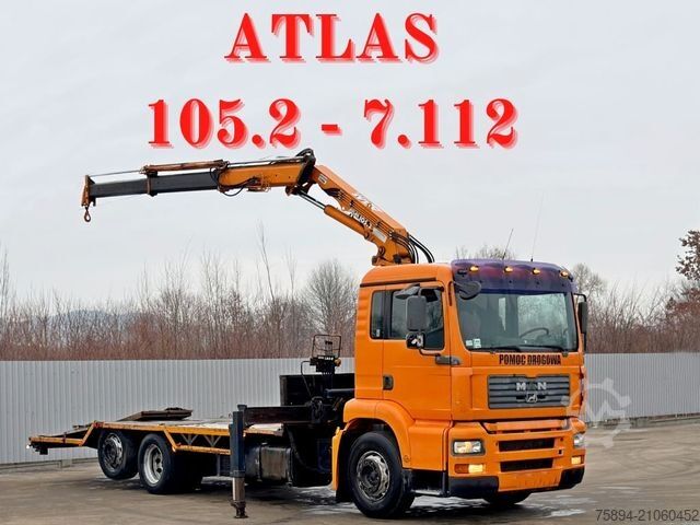 Abschleppwagen MAN TGA 26.360 * ATLAS 105.2 - 7.112 * TOPZUSTAND