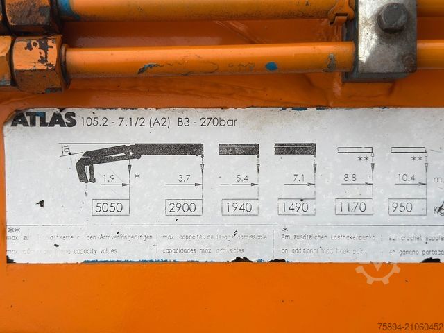 Abschleppwagen MAN TGA 26.360 * ATLAS 105.2 - 7.112 * TOPZUSTAND
