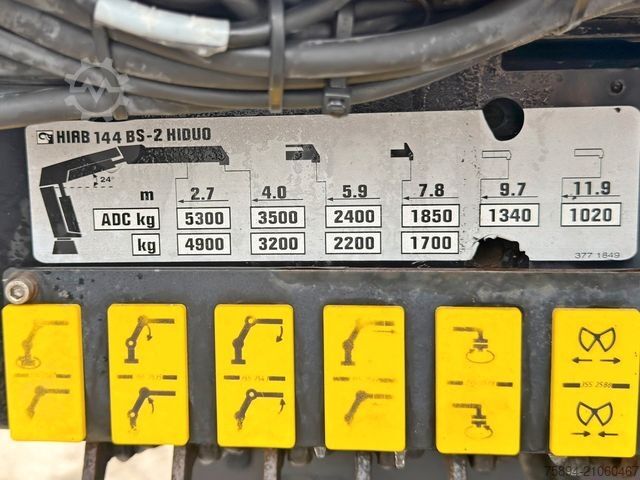 Autokran MERCEDES-BENZ ANTOS 2540* HIAB 144 BS - 2 HIDUO /FUNK