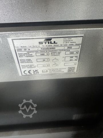 Manual stacker STILL EXV-SF 14-20