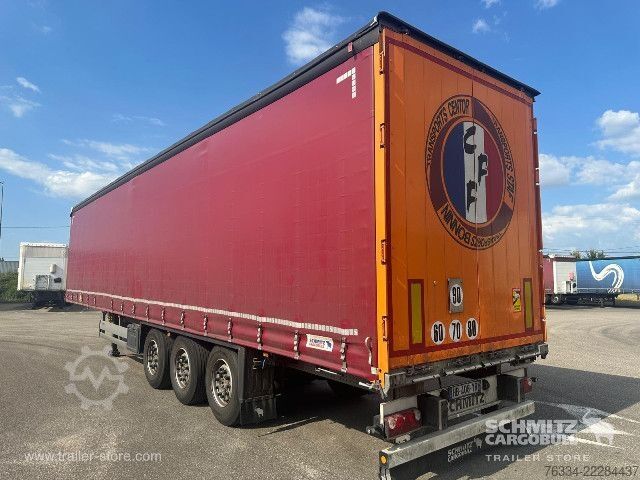 Auflieger mit Pritsche & Plane Schmitz Cargobull Semitrailer Curtainsider Standard