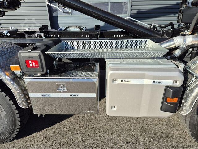 Kipper LKW Renault K520 AMPLIROLL + GRUE / VOITH