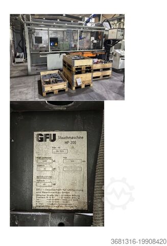 Compression press GFU HP200 GFU HP200 Stauchpresse