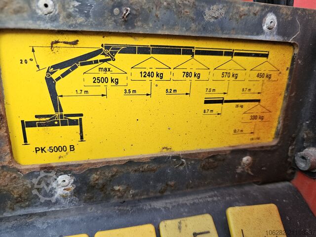Pritschenwagen Mercedes-Benz 817/42AT7 Palfinger PK 5000 B Werkstatt