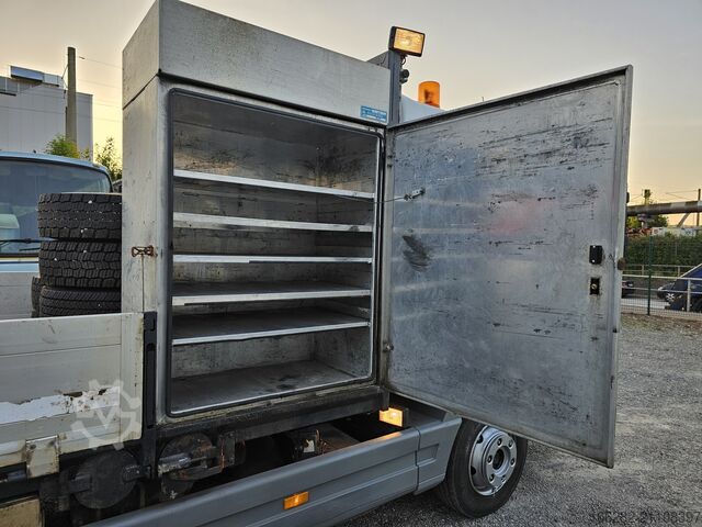 Pritschenwagen Mercedes-Benz 817/42AT7 Palfinger PK 5000 B Werkstatt