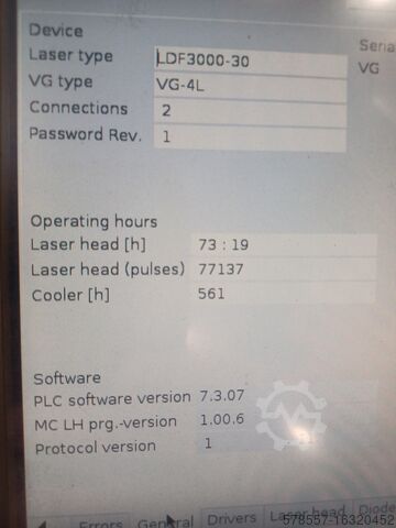 High power diode laser Laserline Ldf 3000-30