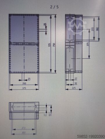 Distribution cabinet Eaton CI48-200 CI43-150 IM4-CI48 FL4-4