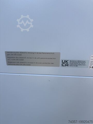 Climate chamber Binder MKF 115 E5 Binder MKF 115