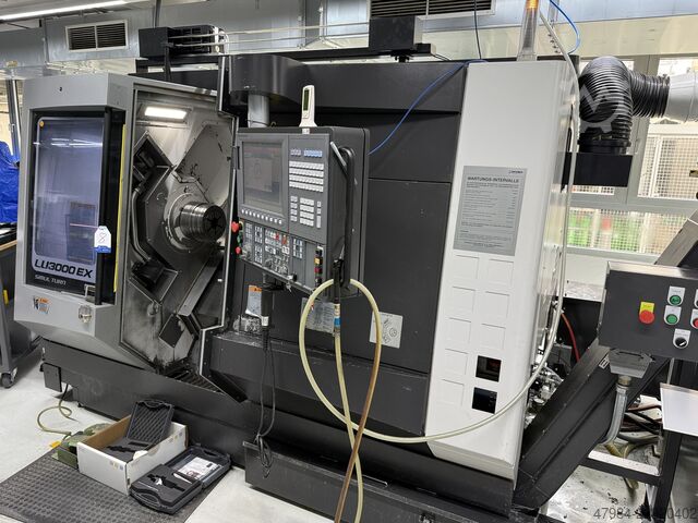 CNC lathe OKUMA LU 3000 EX 2 SIMUL TURN