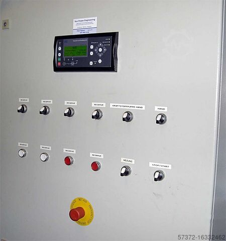 Combined Heat and Power Plant MAN/Daimler Benz/Krauter 12 Zylinder/8 Zylinder