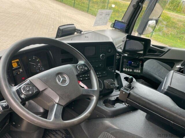 Garbage truck Mercedes-Benz 2533 6x2 Antos HS-Überkopflader
