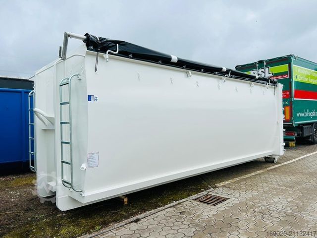 Auflieger-Wechselfahrgestell  RSM Abrollcontainer Schlammdicht 35m³