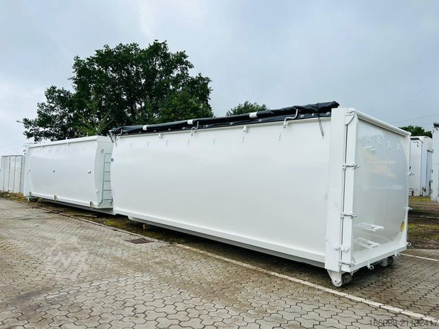 Auflieger-Wechselfahrgestell  RSM Abrollcontainer Schlammdicht 35m³