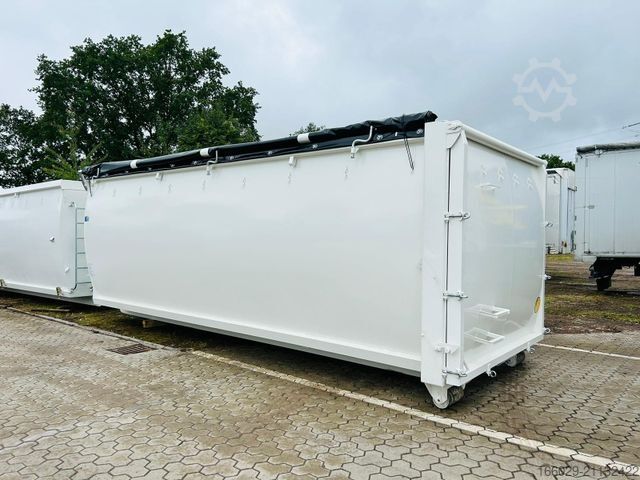 Anhänger-Wechselfahrgestell  RSM Abrollcontainer Schlammdicht 35m³