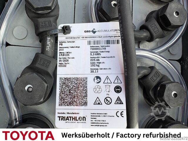 High Lift stacker Toyota SWE 140 L / Akku neu!