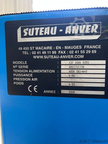 Hydraulic punch press Suteau Anver 137 16X6 60TS