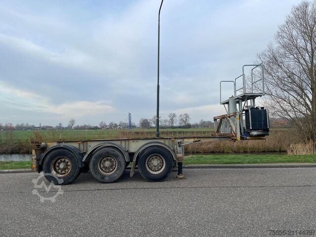 Container transport LAG O-3-CC 90 20FT Tip/Kip Chassis / 24 Volt Engine...