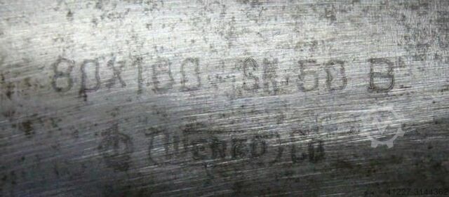 Fräsaufnahme SK50 Werko Prüfdorn 80x160 mm