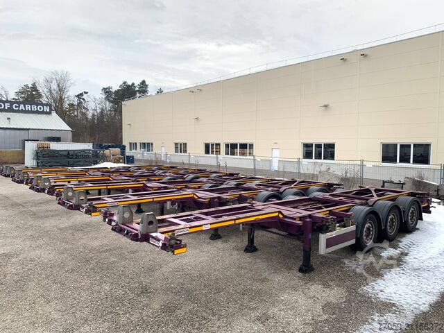 Swap body semitrailer DENNISON Extendable 1x20'/2x20' /1x40'  (6.X)