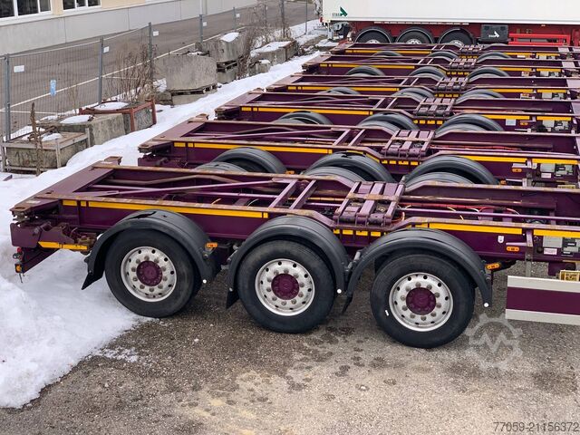 Swap body semitrailer DENNISON Extendable 1x20'/2x20' /1x40'  (6.X)